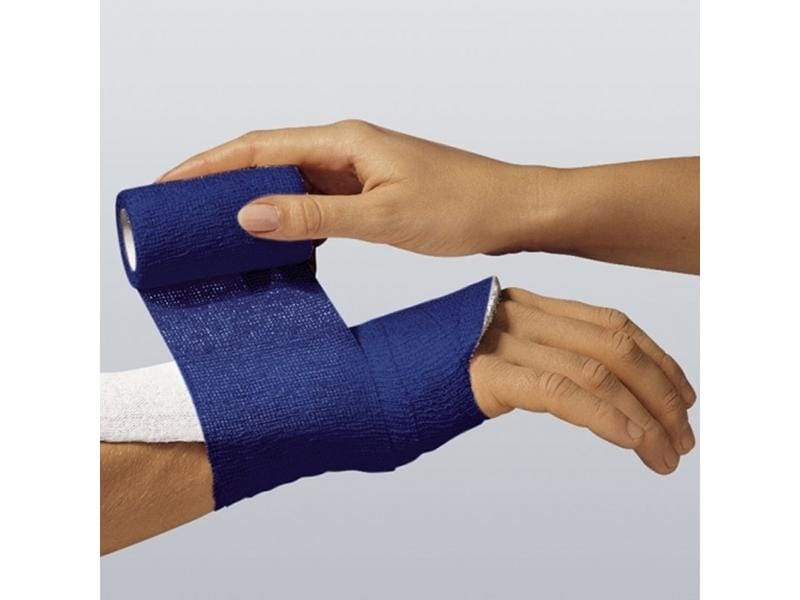 L&amp;R Haftelast / Cohefix bandage yellow, 8 cm x 20 m