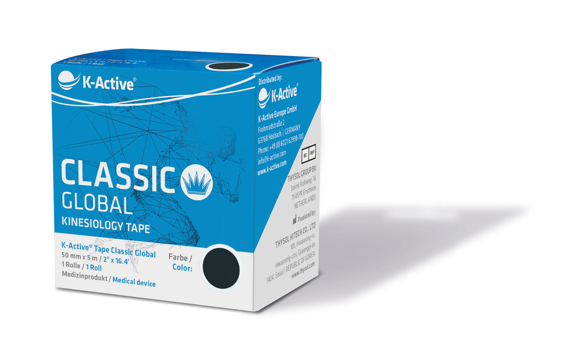 K-Active Tape Classic Global 1-box noir