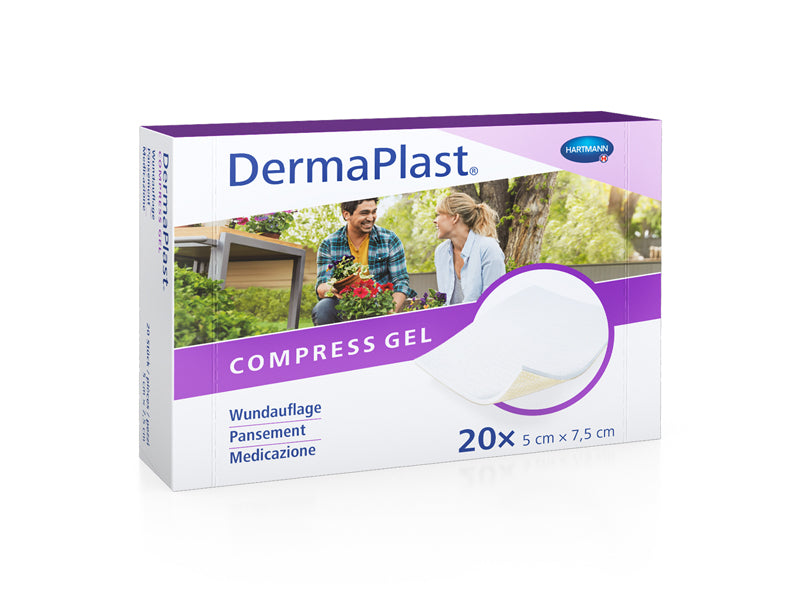 DermaPlast® Compress Gel beschichtete Wundkompresse 5 x 7.5 cm