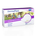 DermaPlast Compress Gel, Wundauflage beschichtet, 5 x 5 cm, 20 Stück