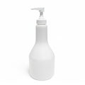 Assorted empty club-shaped bottles, white, 500 ml, with dispenser, 1 piece