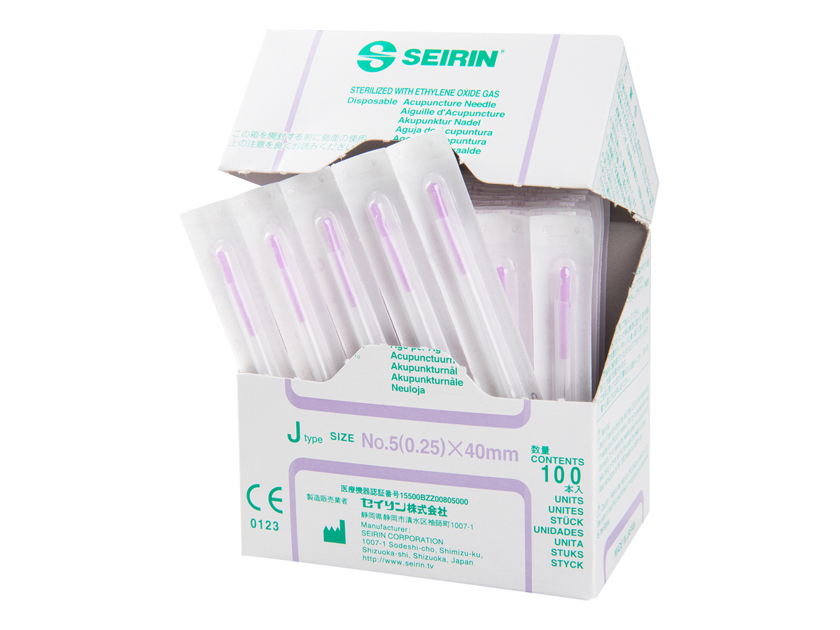 SEIRIN J-Type / J-Sakura 0.25 x 40 mm, purple