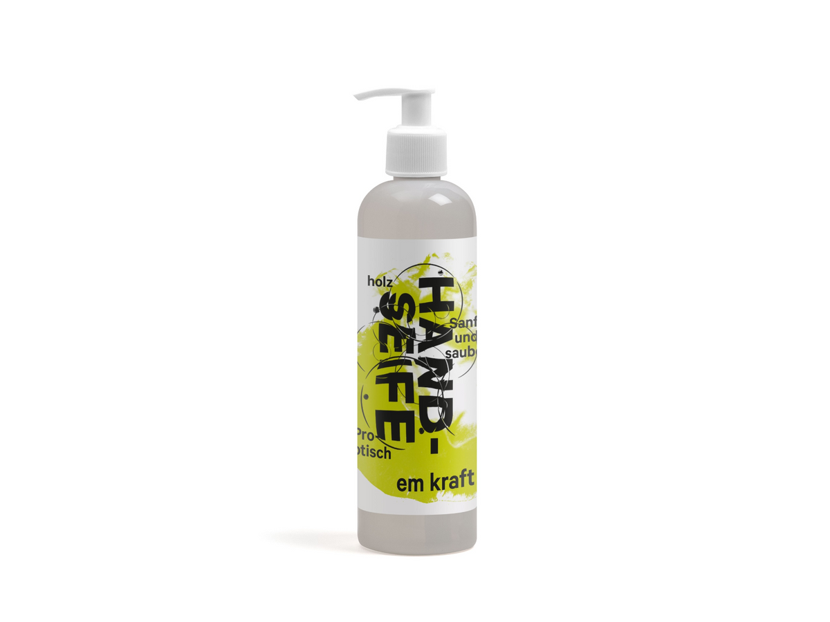 em Kraft Savon pour les mains « bois » 500 ml