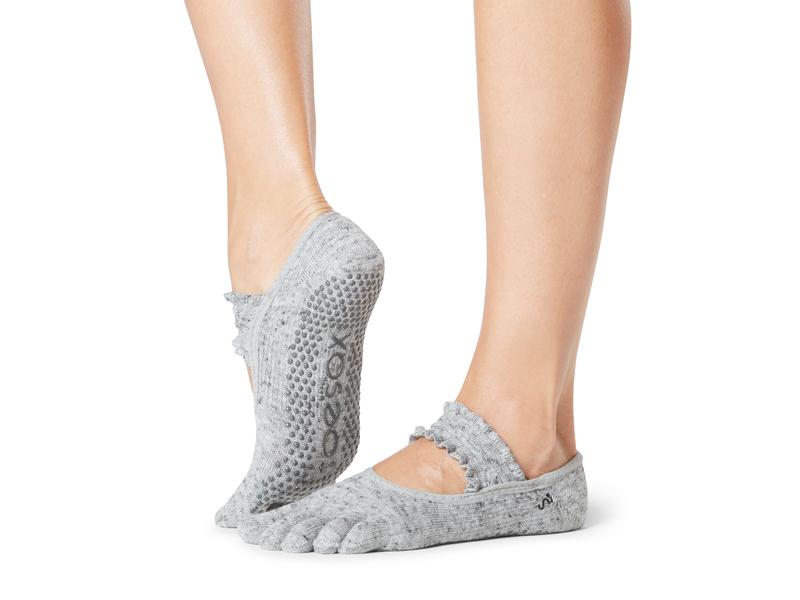 Toesox toe socks Mia Full Toe M, Misty