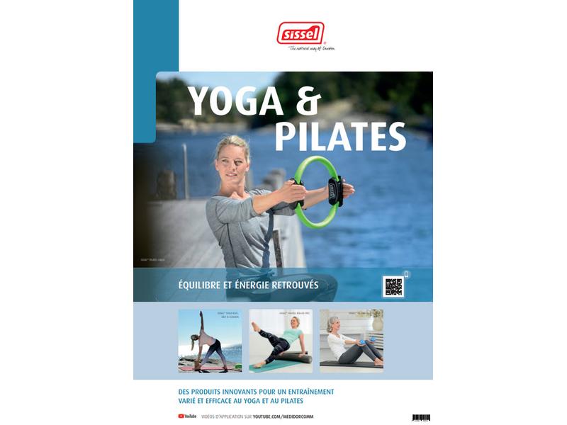 SISSEL Poster Yoga et Pilates DIN A1 français