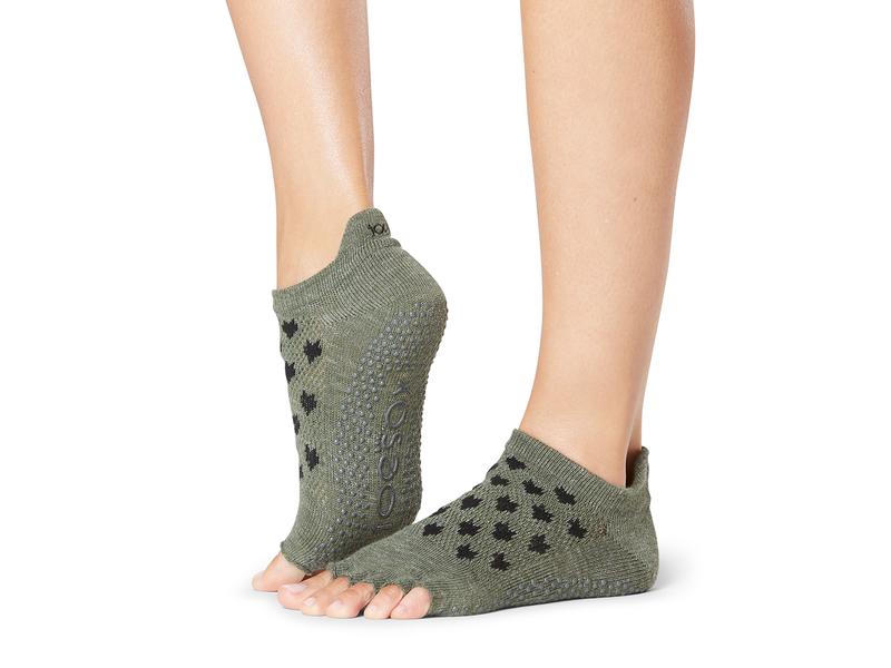 Toesox Open Toe Socks Low Rise Half Toe S, Mischief