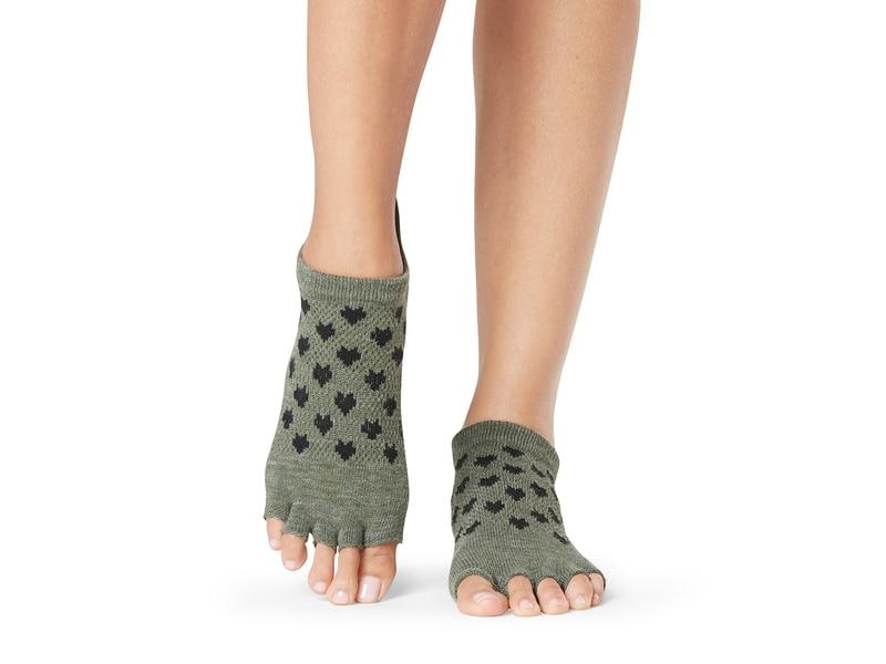 Toesox Open Toe Socks Low Rise Half Toe S, Mischief