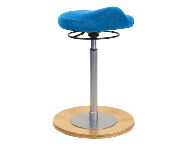 Mayer Swing Stool 1101, Caribbean Blue, Seat Height 54–80 cm, Comfort Seat