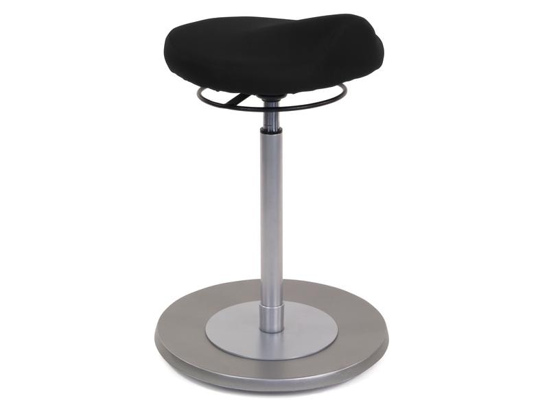 Mayer Swing Stool 1101, black, seat height 54–80 cm, comfort seat