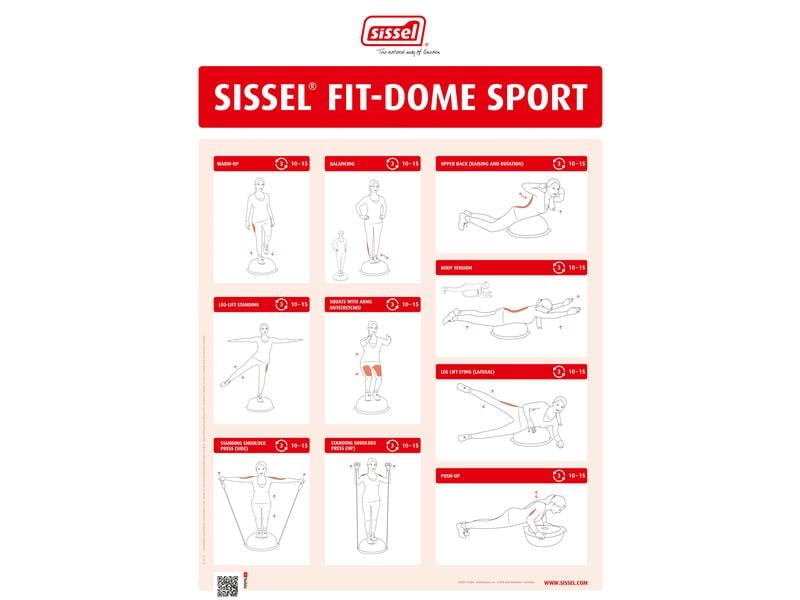 SISSEL Fit-Dome Sport noir