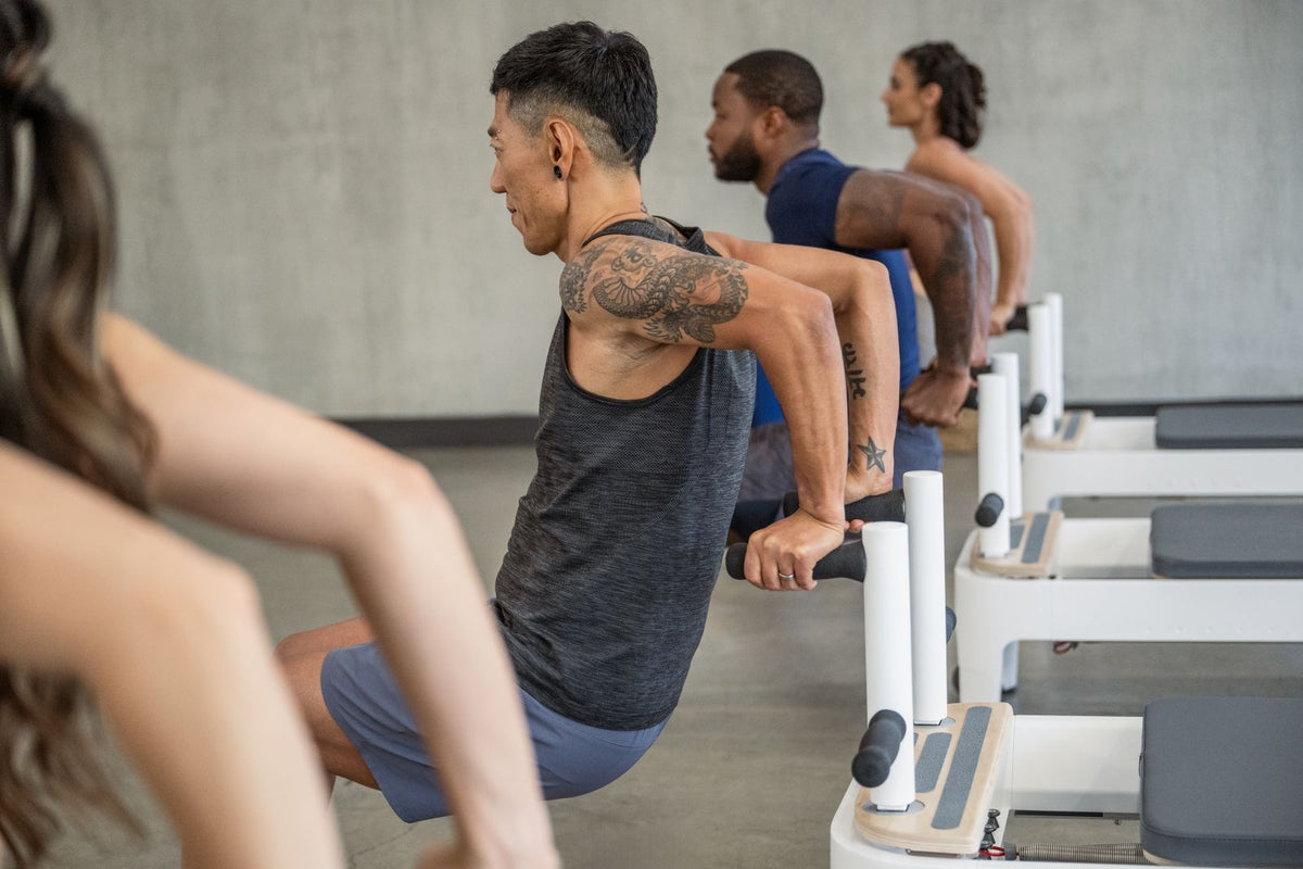 Balanced Body Plank Bars zum Allegro 2 Reformer