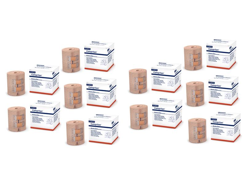 Comprilan short-stretch bandage 6 cm x 5 m, 10 pieces
