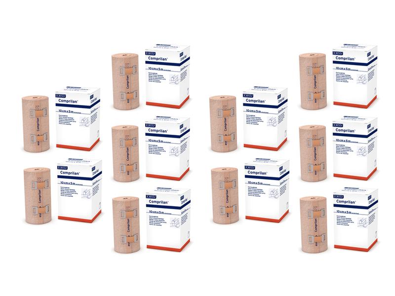 Comprilan short-stretch bandage 10 cm x 5 m, 10 pieces