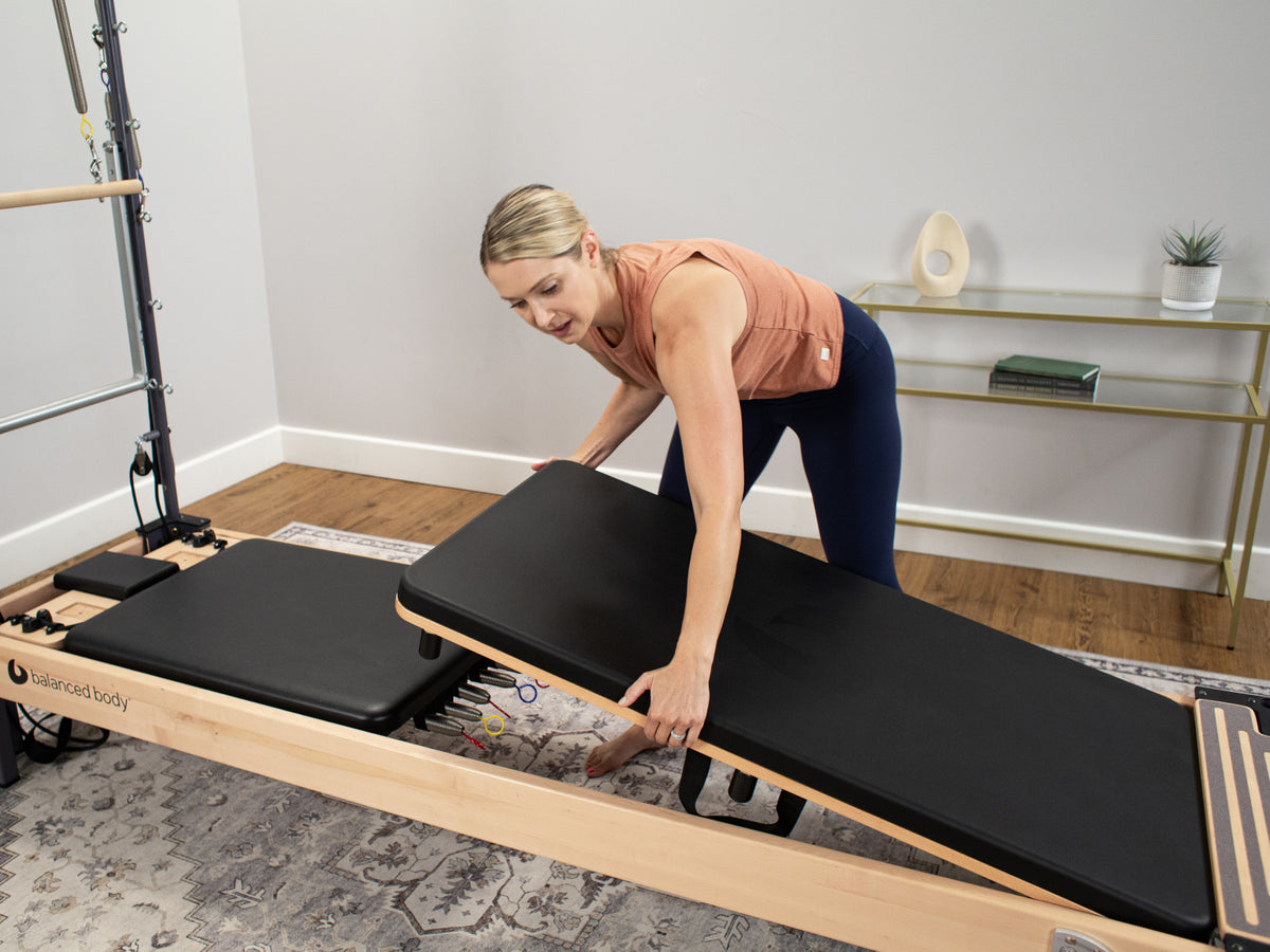 Balanced Body Rialto Reformer avec tour et tapis