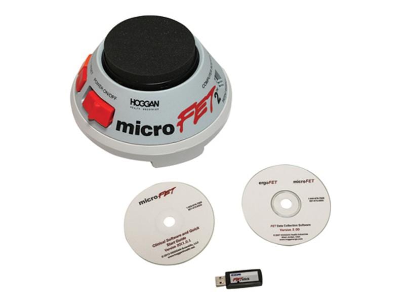 ErgoFET MMT handheld dynamometer with clinic and data software