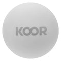 KOOR Balle d'entraînement des fascias blanche