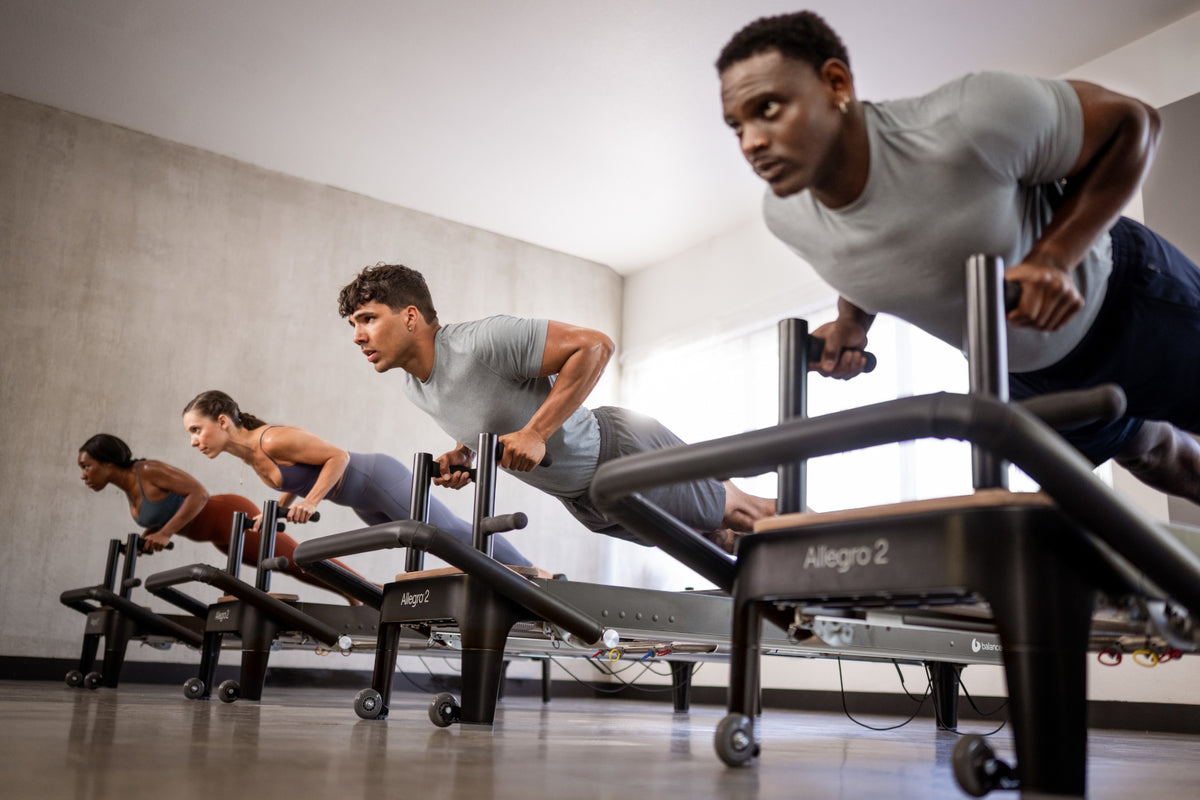 Balanced Body Bars for the Anniversary Allegro 2 Reformer
