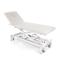 Chattanooga Galaxy therapy table with back section Mod. 3127, cream white
