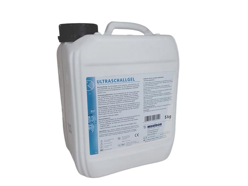 Medidor ultrasound gel in a 5 kg canister