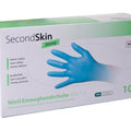 SecondSkin Gant jetable Nitril Strong Taille S, bleu, 100 pièces
