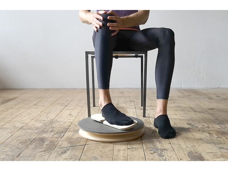 pedal mit fersen und fußfixierung Pedalo Fusstrainer Profi