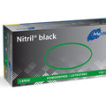 Meditrade Nitrile black Size L, 100 pieces