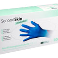 SecondSkin disposable glove Nitrili Comfort Size M, blue, 100 pieces
