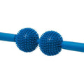 SISSEL Spiky Twin Roller Massage Roller, Blue