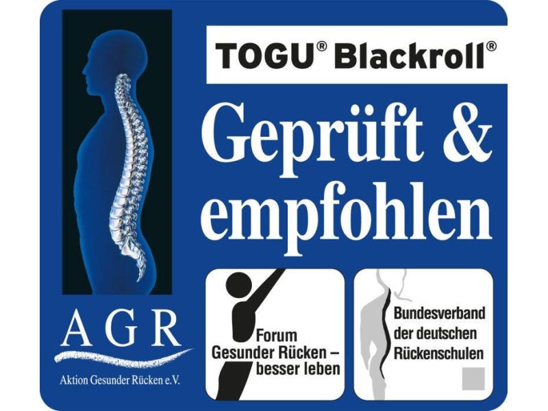 TOGU BLACKROLL DuoBall Ø8 cm schwarz