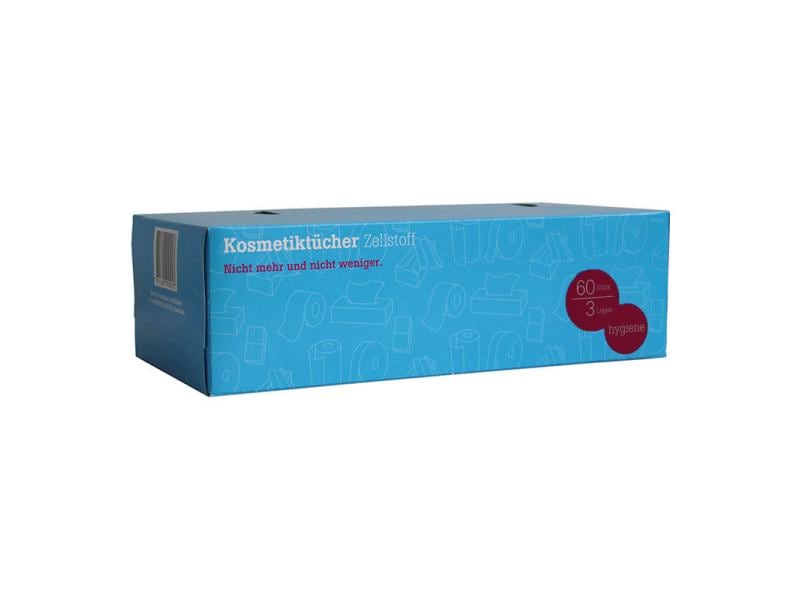 Hartmann cosmetic tissues box 3-ply, 60 tissues