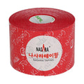 NASARA Kinesiology Tape, 5 cm 5 m red