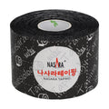 NASARA Kinesiology Tape, 5 cm 5 m, black