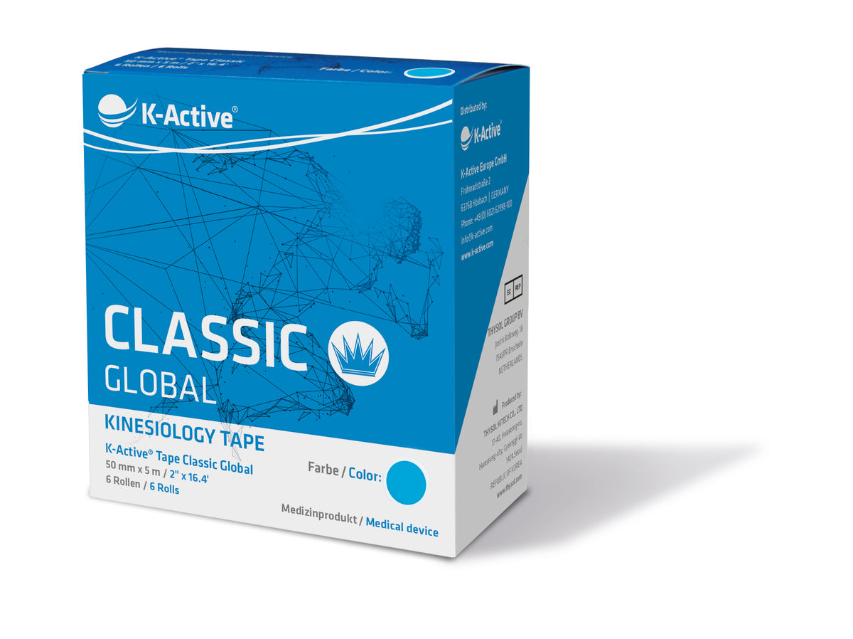 K-Active Tape Classic Global 6-er Box blau