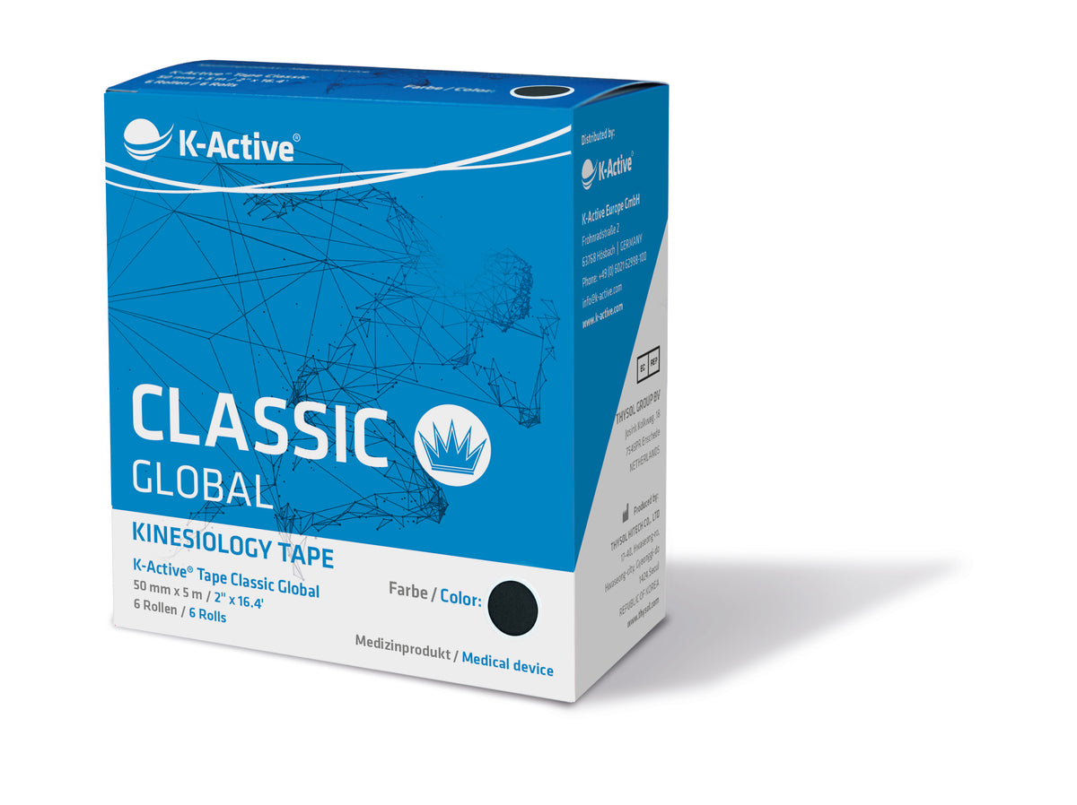 K-Active Tape Classic Global 6-box noir
