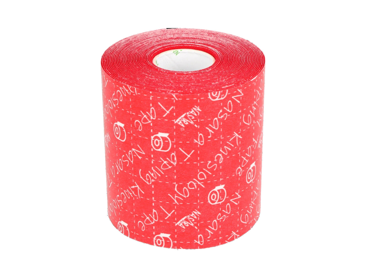NASARA Kinesio Tape 7,5 cm 5 m, rouge