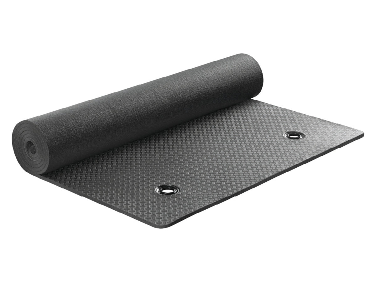 AIREX HEARTBEAT YOGA Pro Studio, gris pierre avec œillets