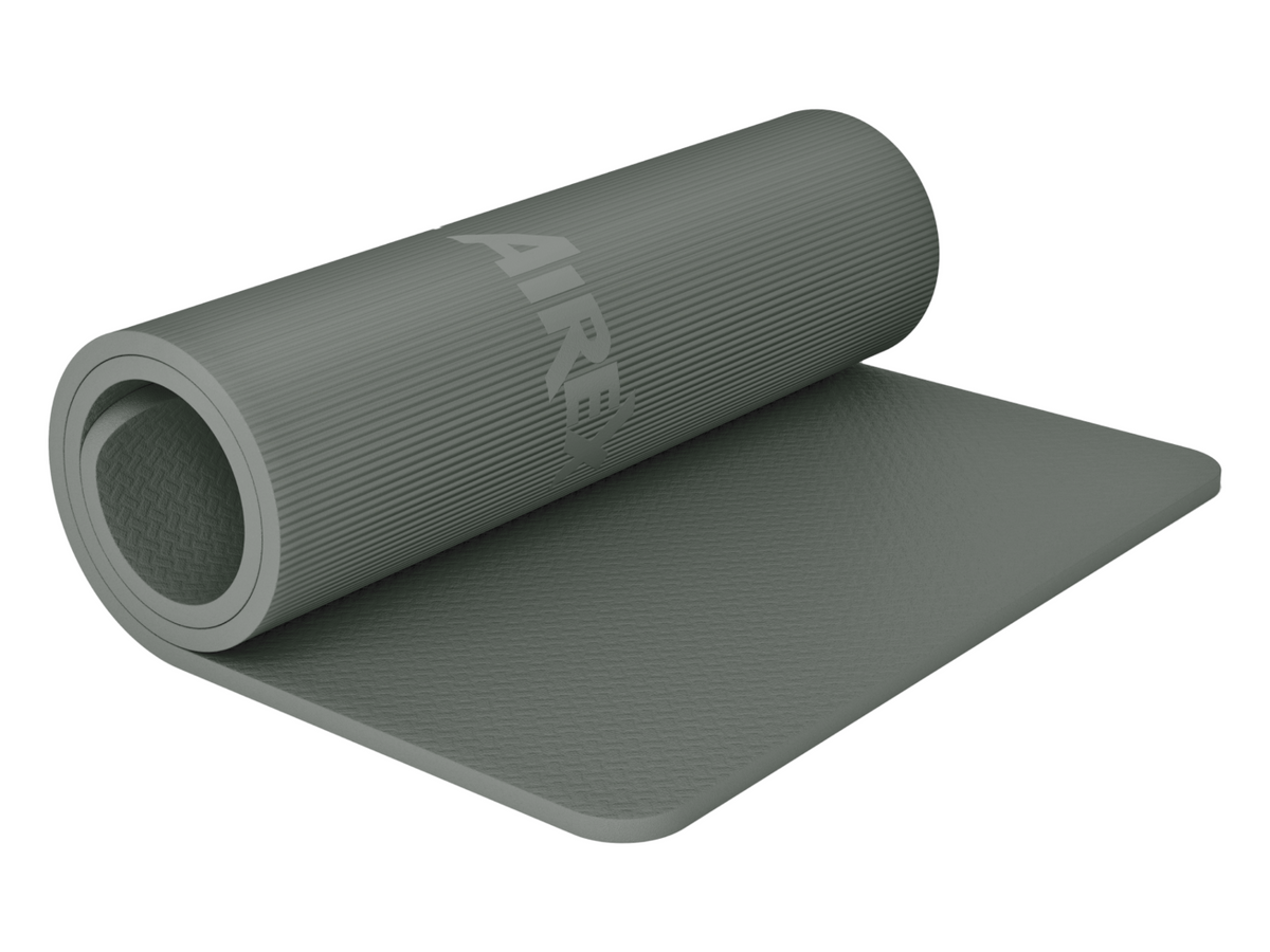 Tapis de fitness AIREX HEARTBEAT, couleur pierre