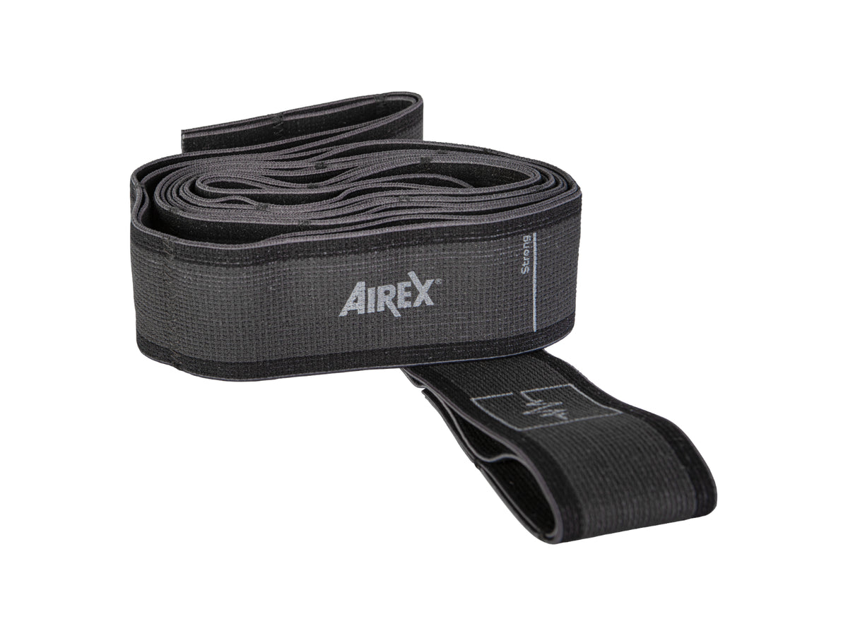 AIREX HEARTBEAT Multi Grip Exercise Band STRONG, anthrazit