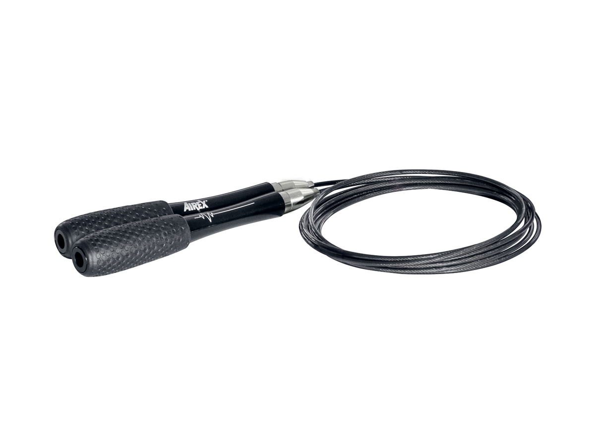 AIREX HEARTBEAT Speed Jump Rope, schwarz