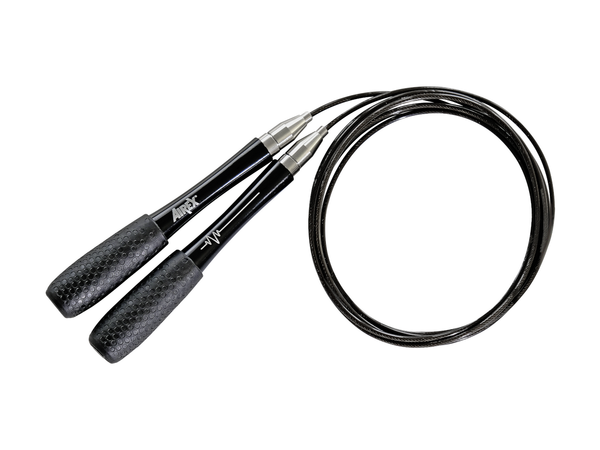 AIREX HEARTBEAT Speed Jump Rope, schwarz