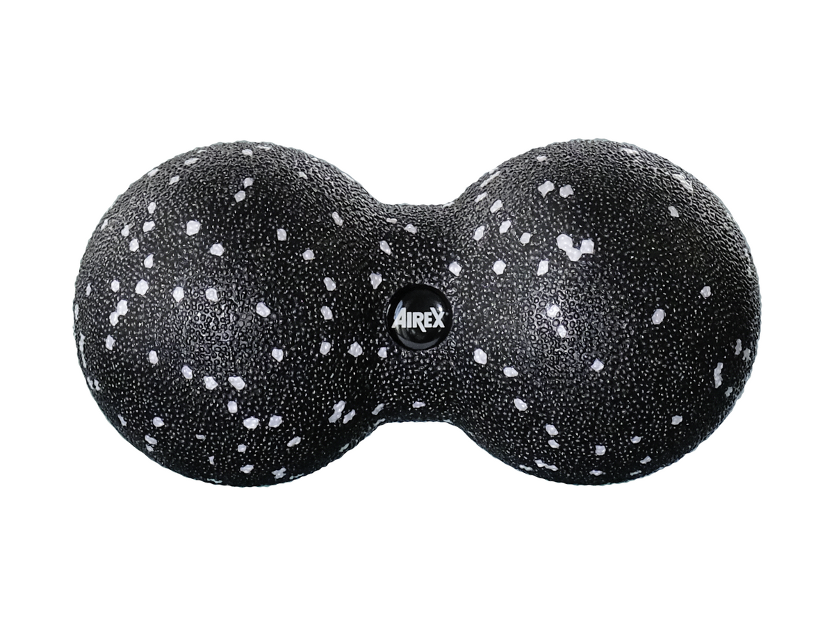 AIREX HEARTBEAT Double Massage Ball, schwarz-weiss