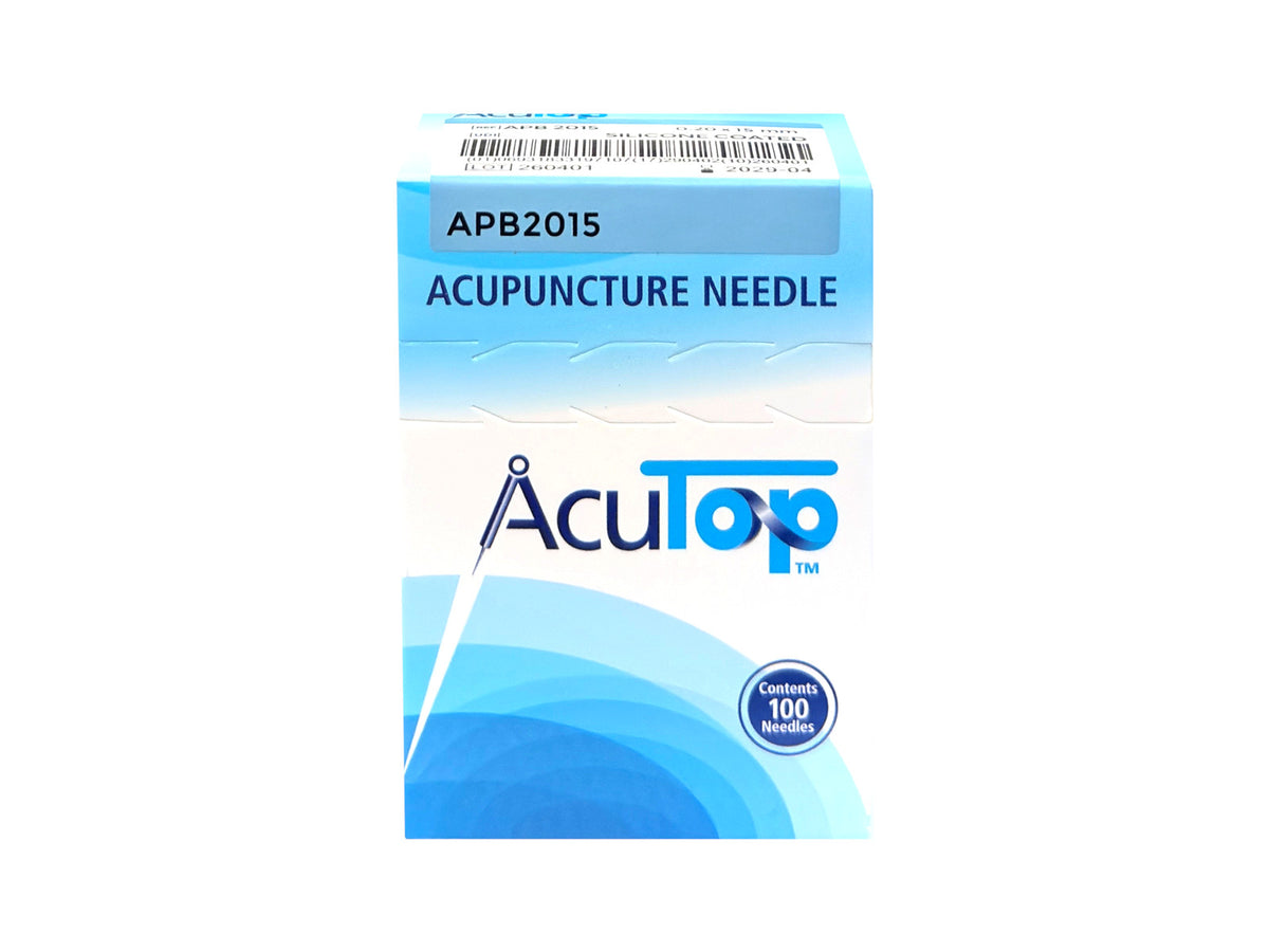 AcuTop Akupunkturnadel Typ APB 0.20 x 15mm, Box à 100 Stk.