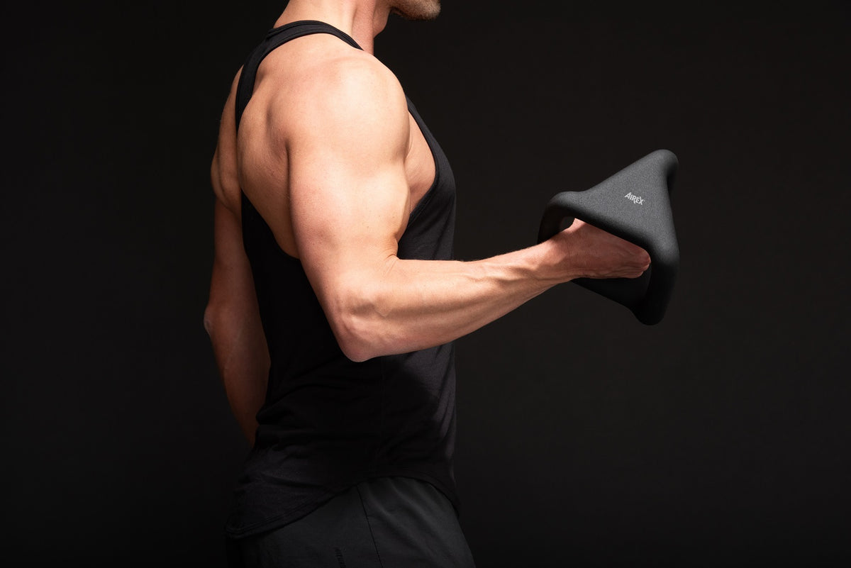 AIREX HEARTBEAT Push Up Bars, schwarz