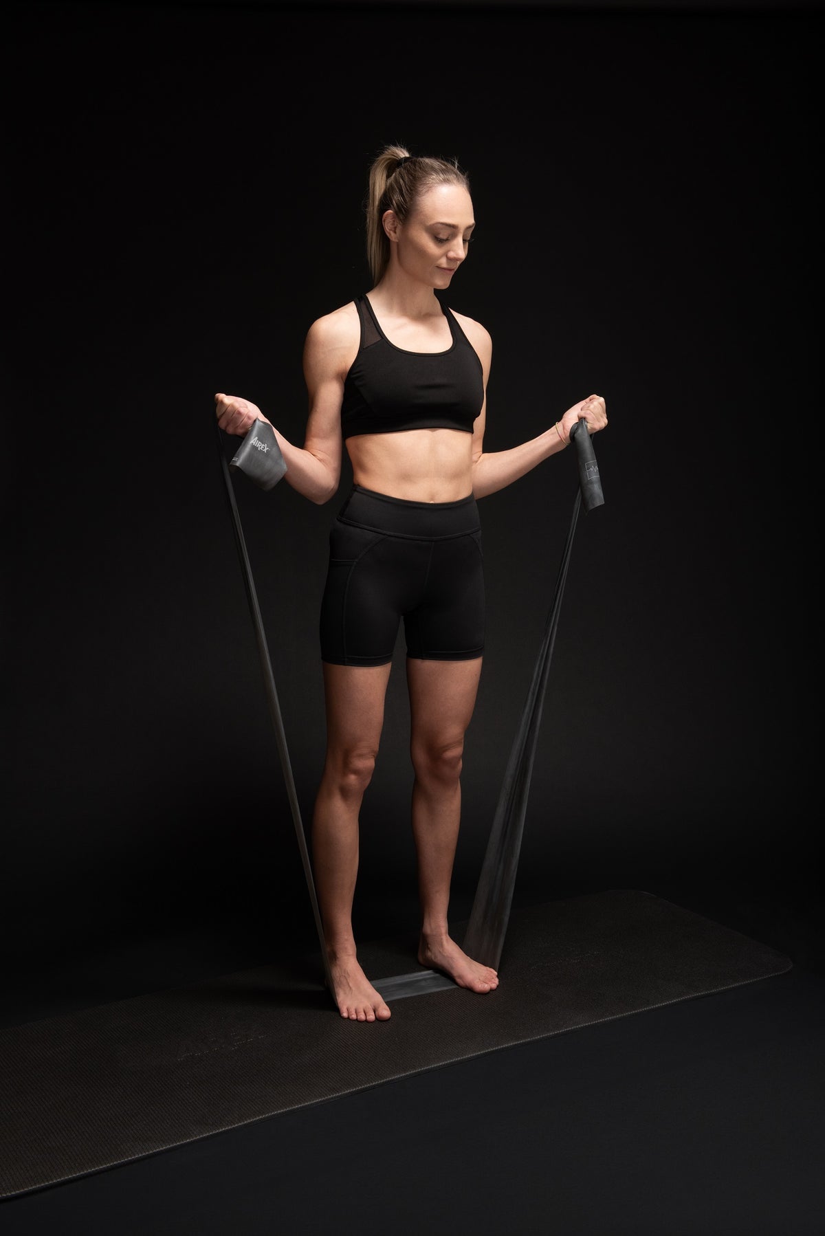 AIREX HEARTBEAT Resistance Band Set, 3 Bänder(light, medium und strong)