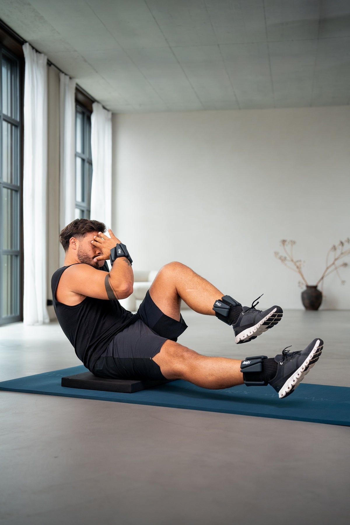 AIREX HEARTBEAT Gewichtsmanschette, schwarz