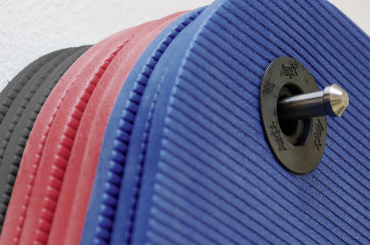 Airex Coronella 185 Exercise Mat, anthracite, 185 x 60 cm, with grommets