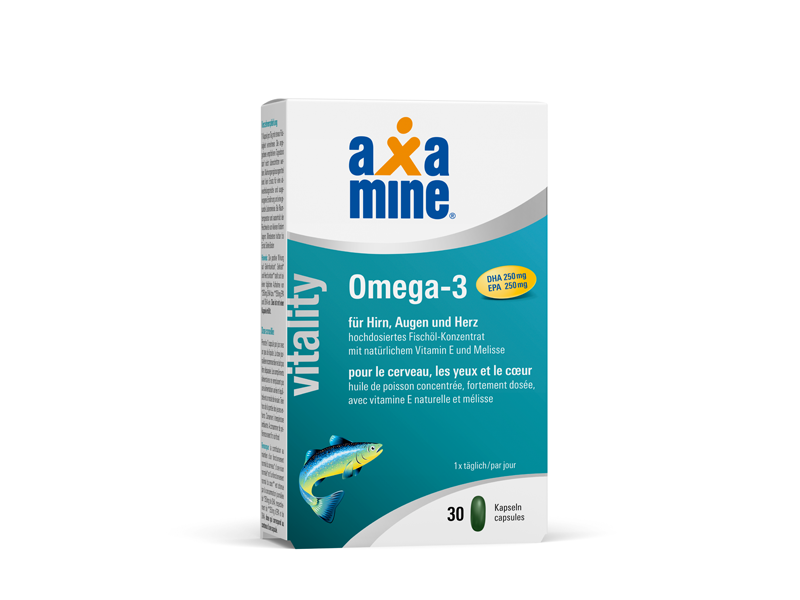 Axamine Omega-3, 30 Kapseln