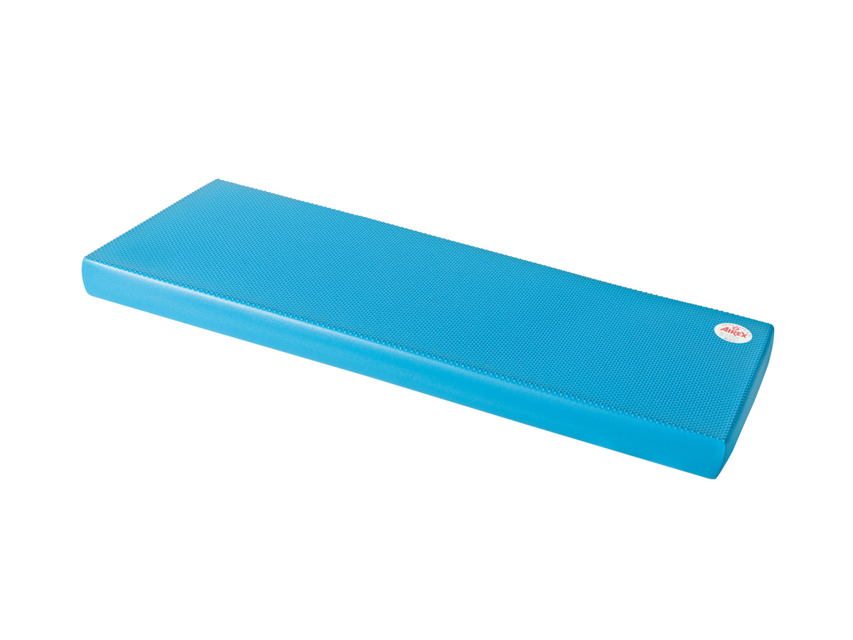 Airex Balance Pad XLarge Blue, overall view of the textured surface, for Balance training and rehabilitation