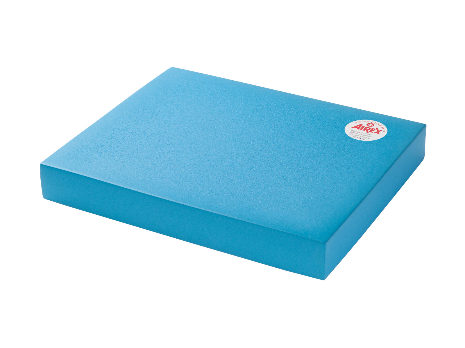 Airex Balance Pad, blue, full view of the exercise mat, 48 x 40 x 6 cm, for Balance training and therapy
