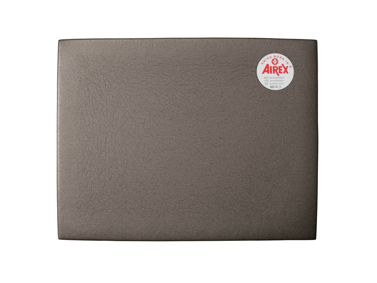 Airex Balance Pad Lava, top view of textured surface, for Balance training and rehabilitation